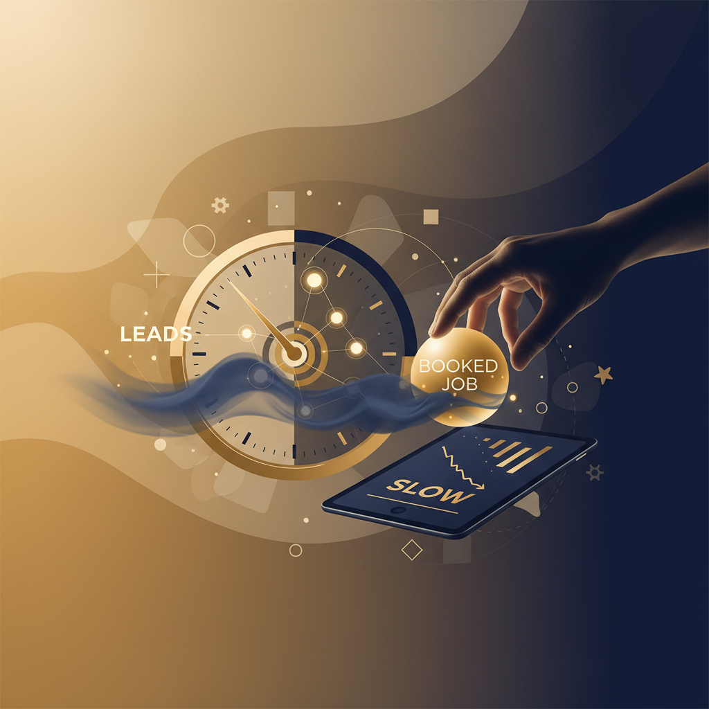 Illustration for the article “Your Google Ads Leads Aren't Bad—Your Follow-Up Is Slow”